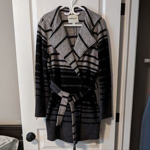 Wool Wrap Coat with Belt | Size 6